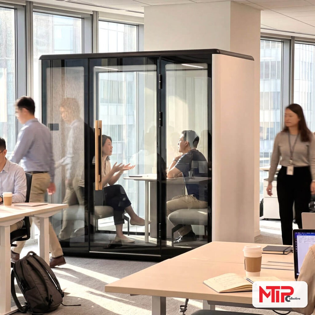 Pod in lounge