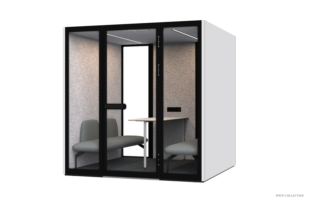 Model 06 — 49 sq ft 6-person pod