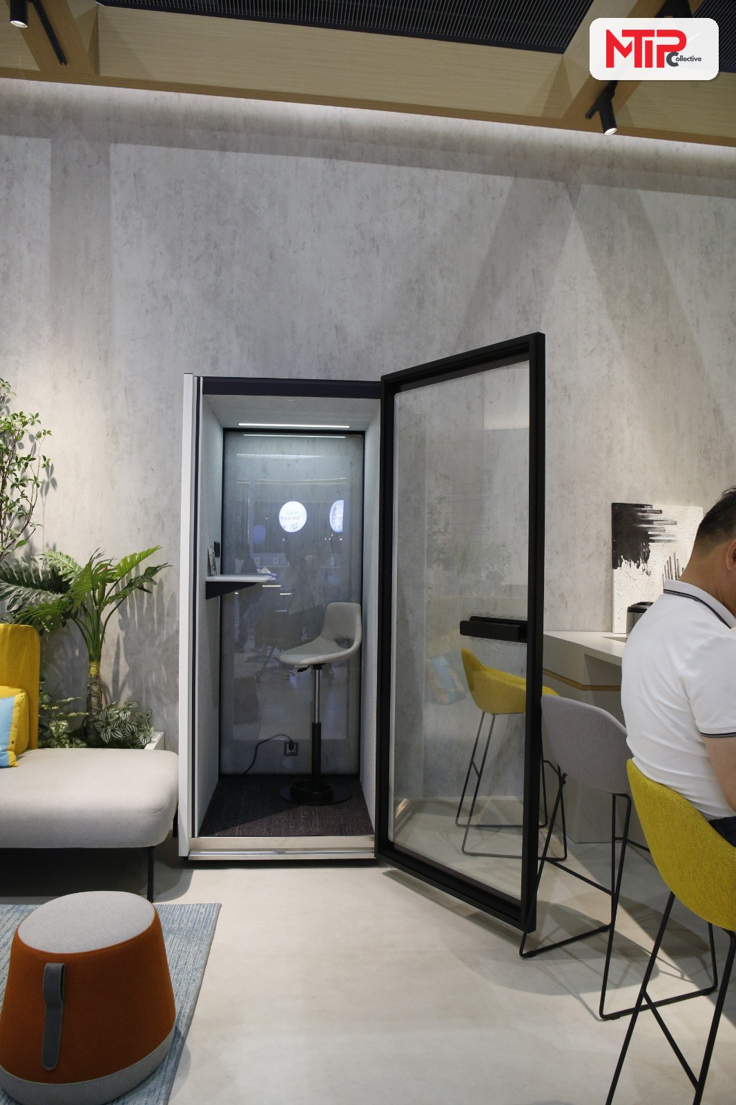 MTIP Studio with door open