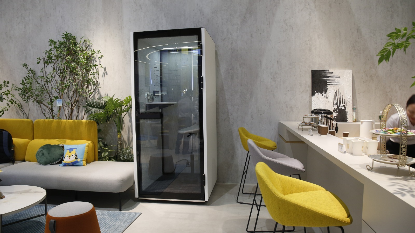 MTIP Collective Pods in a real office